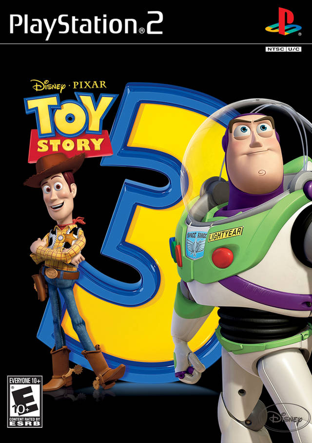 Toy Story 3 Front Cover - Playstation 2 Pre-Played