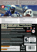 Madden 09 Back Cover - Xbox 360 Pre-Played