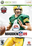 Madden 09 Front Cover - Xbox 360 Pre-Played