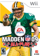 Madden NFL 09 Front Cover - Nintendo Wii Pre-Played