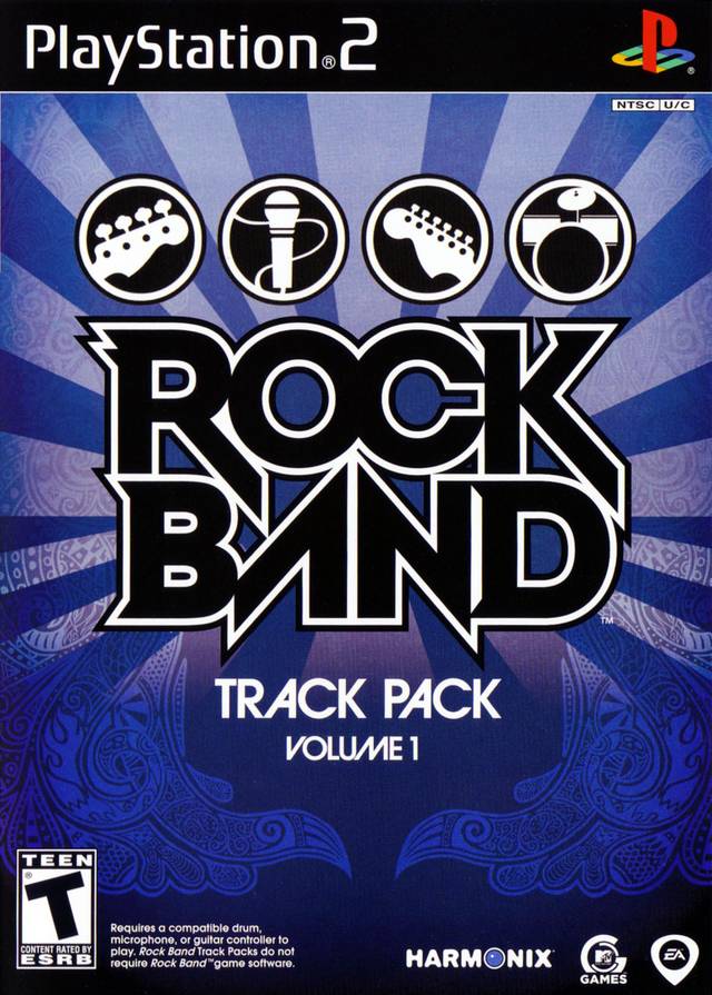 Rock Band Track Pack Volume 1 - Playstation 2 Pre-Played