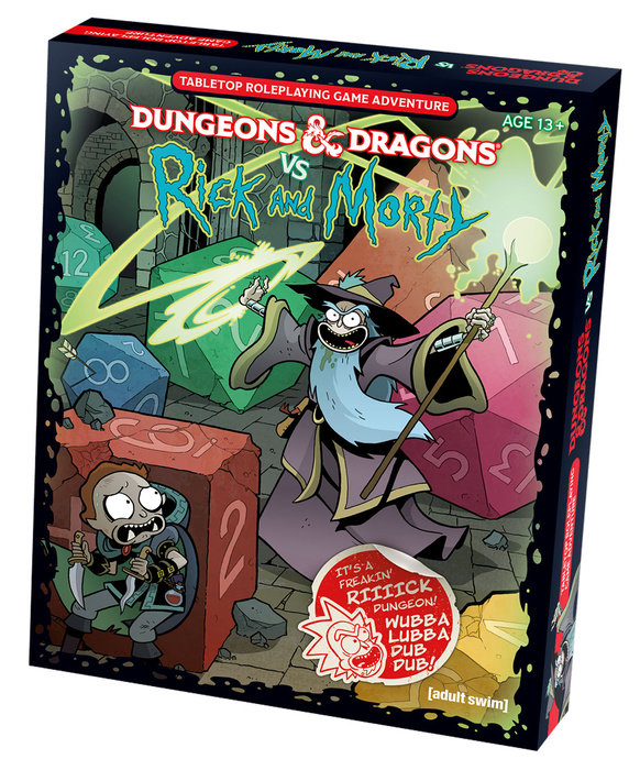 Dungeons & Dragons Vs Rick & Morty Tabletop RPG Box Set
