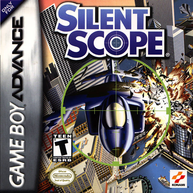 Silent Scope Front Cover - Nintendo Gameboy Advance Pre-Played