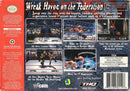 WWF: No Mercy Back Cover - Nintendo 64 Pre-Played