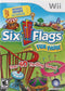 Six Flags Fun Park Front Cover - Nintendo Wii Pre-Played