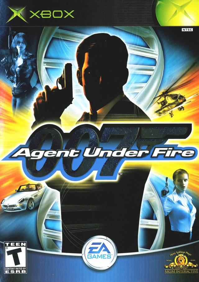 James Bond 007 Agent Under Fire Front Cover - Xbox Pre-Played
