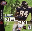 NFL 2K1 Front Cover - Sega Dreamcast Pre-Played