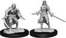 Half-Elf Rogue Female W14 - Dungeons & Dragons Nolzur's Marvelous Unpainted Miniatures