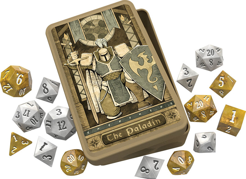 Class Specific Dice Set - Paladin (Pathfinder and 5E)