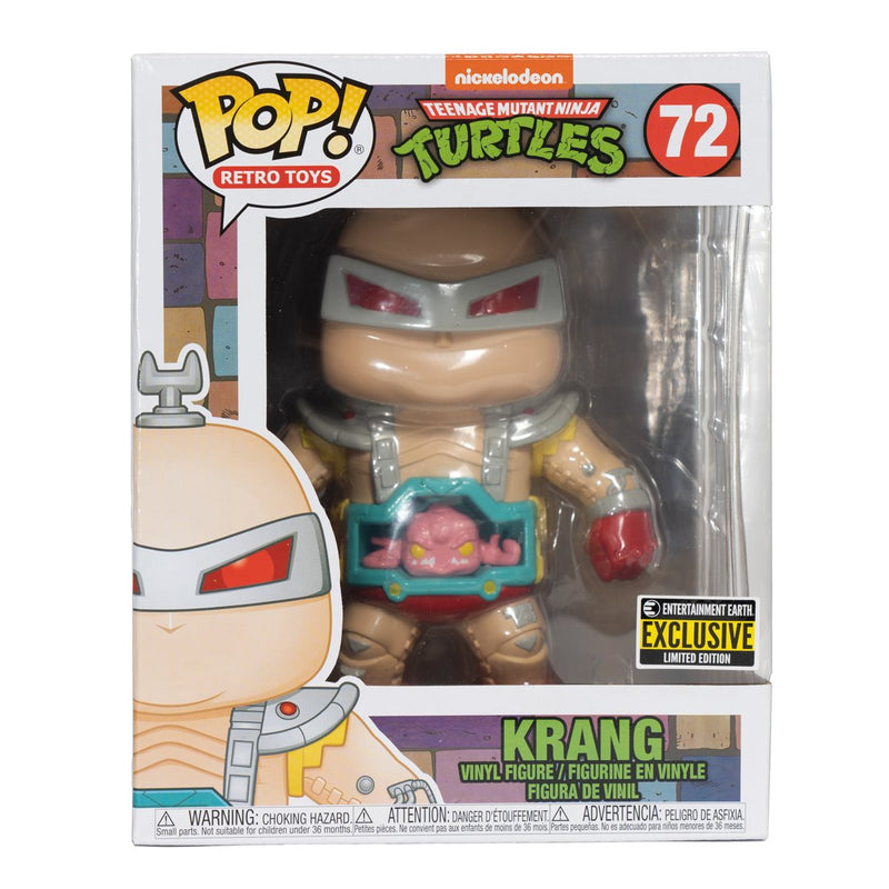 Pop! Retro Toys: Teenage Mutant Ninja Turtles - Krang 6-Inch 72 Entertainment Earth Exclusive