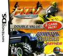 ATV Thunder Ridge Riders / Monster Trucks Mayhem Front Cover - Nintendo DS Pre-Played