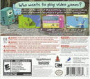 Adventure Time Hey Ice King! Why'd You Steal Our Garbage?!! 3DS Back Cover