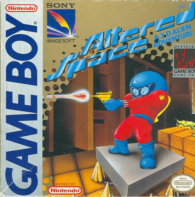 Altered Space Gameboy Front Cover