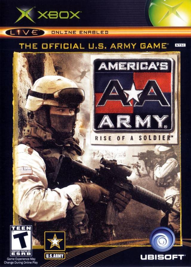 America's Army: Rise of a Soldier Xbox Front Cover