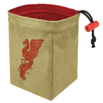 Embroidered Dice Bag - Baroque Phoenix