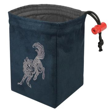 Baroque Wolf Dice Bag