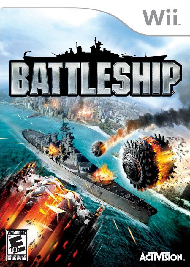 Battleship Nintendo Wii Front Cover
