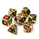 Mythica Dark Arts Bloodbath - Die Hard Dice 7 Piece RPG Set