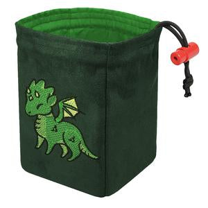 Embroidered Dice Bag - Charmed Creatures Dragon