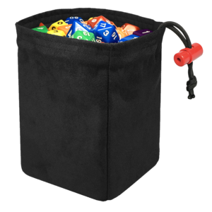 Classic Dice Bag - Black Suede