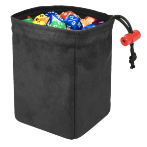Classic Dice Bag - Gray Suede