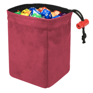 Classic Dice Bag - Pink Suede