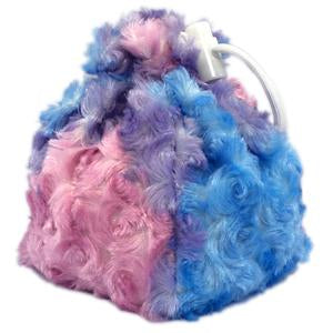 Cotton Candy Unicorn Mane Fur Dice Bag
