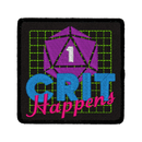 Crit Happens - Iron On Patch