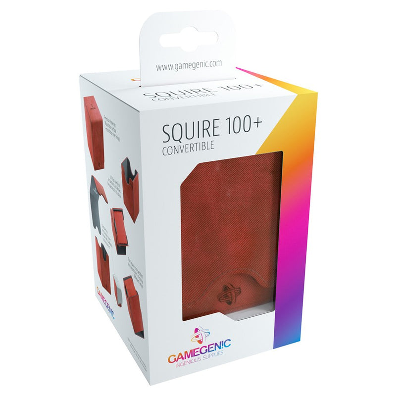  Deck Box: Squire 100+ Red