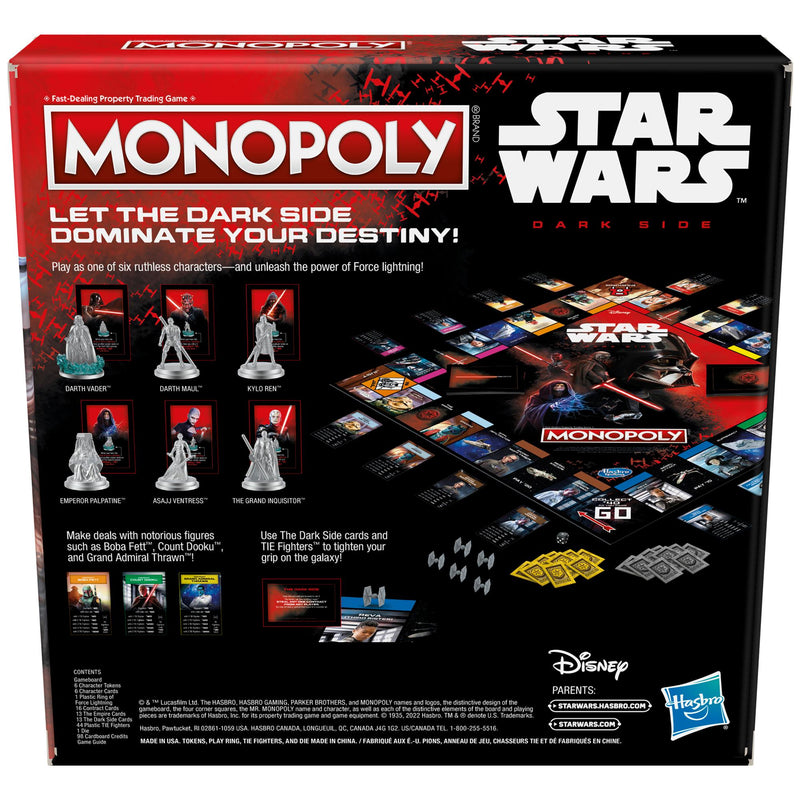 Monopoly Star Wars Dark Side Edition