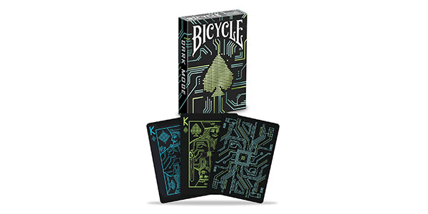 Dark Mode Bicycle Playing Cards