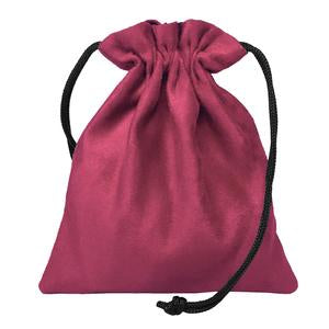 Classic Dice Pouch - Pink Suede