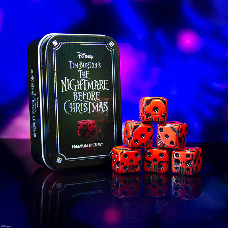 The Nightmare Before Christmas Premium Dice Set