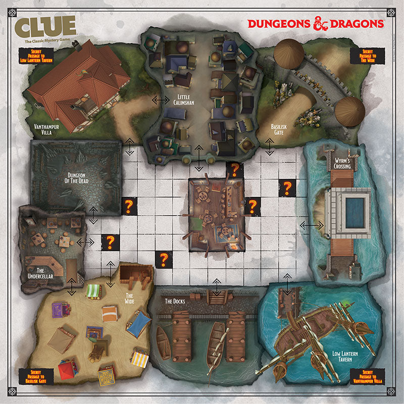 Clue: Dungeons & Dragons