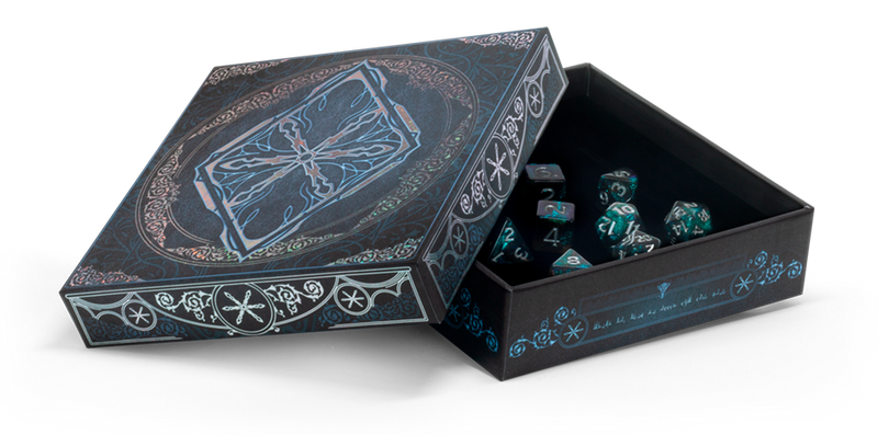 Dungeons and Dragons Icewind Dale Rime of the Frostmaiden Dice Set