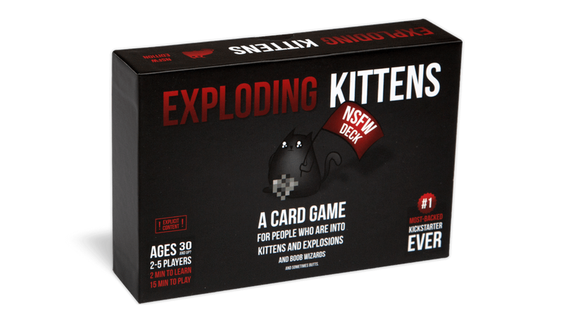 Exploding Kittens Not Safe For Work Deck (NSFW)