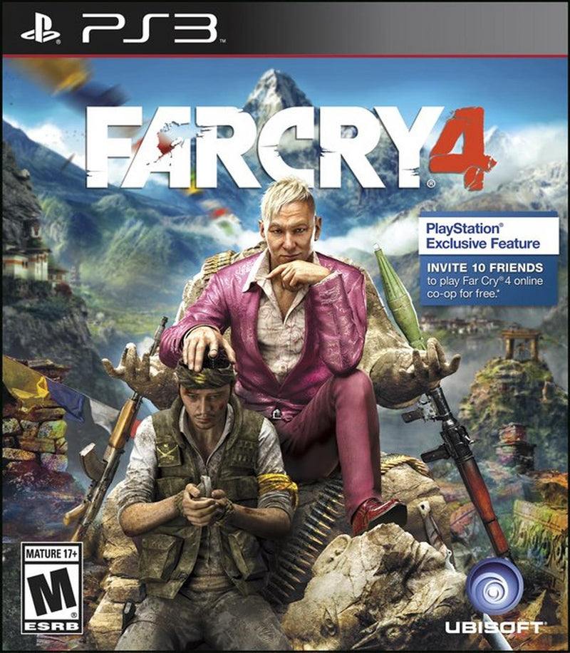 Far Cry 4 Front Cover - Playstation 3 Pre-Played