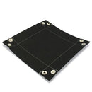 Felt Collapsible Dice Tray - Black