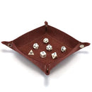 Red King Felt Red Dice Tray