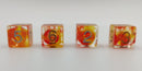 Sirius Dice D6 Set (8) - Fireball