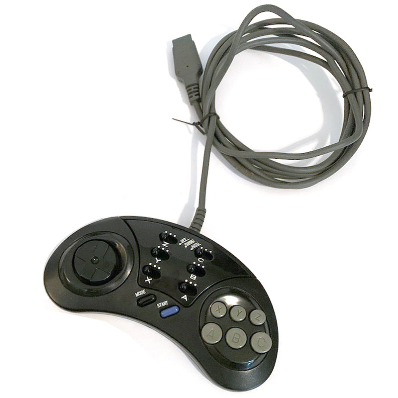 Naki Turbo/Slow Motion 6-Button Controller - Sega Genesis Pre-Played