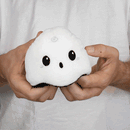 White and Black Ghost - Reversible Mini Plush