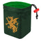 Gilded Heraldry Dragon - Embroidered Dice Bag