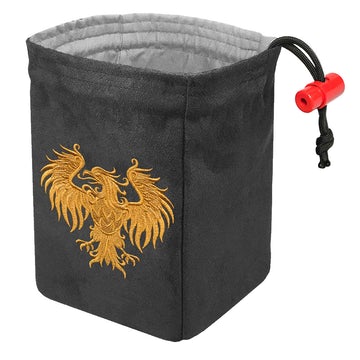 Gilded Heraldry Eagle - Embroidered Dice Bag