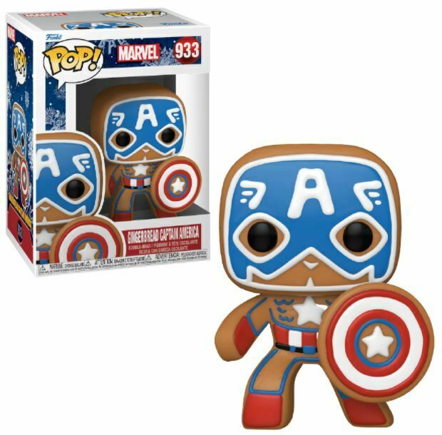Pop! Marvel - Gingerbread Captain America 933