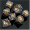 Glitter Gearwheel - RPG Dice Set (7)