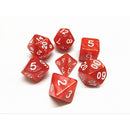 Red - Game On Pearl Dice Set