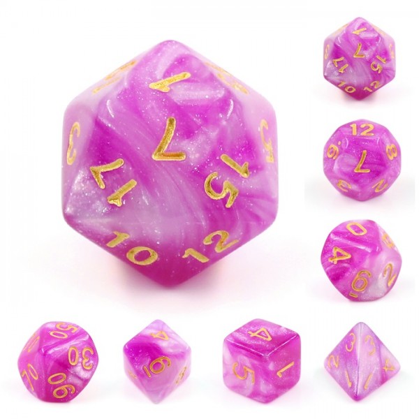 First Love - Game On Aurora Dice Set