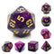 Purple Galaxy - Game On Aurora Dice Set