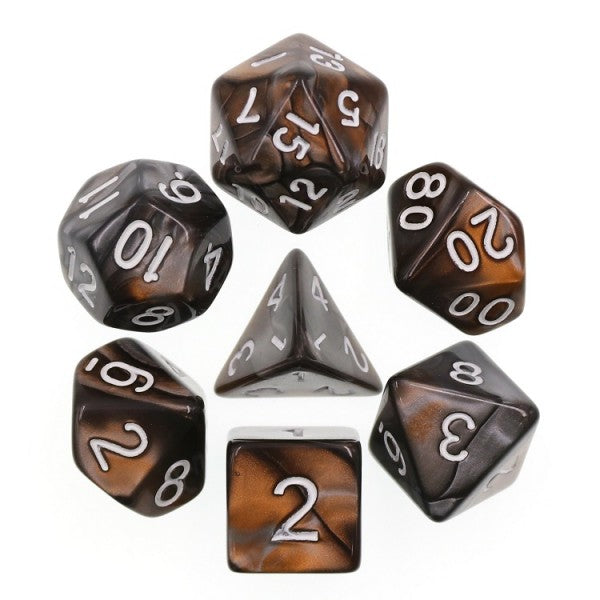 Gold + Silver - Game On Color Blend Dice Set